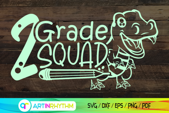 2nd Grade Dinosaur SVG: Fun Graphics for Crafts