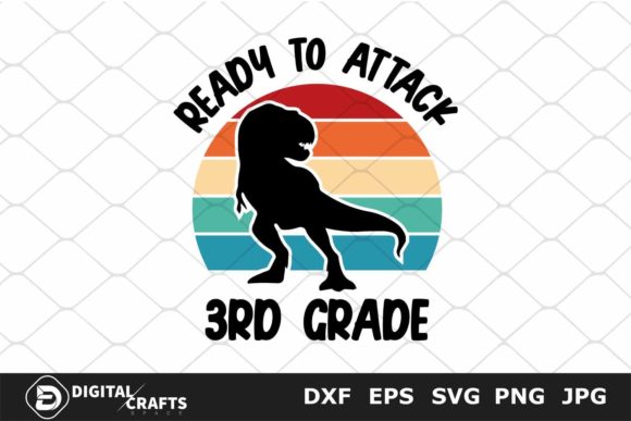 3rd Grade School SVG: Graphics for Crafts & Branding