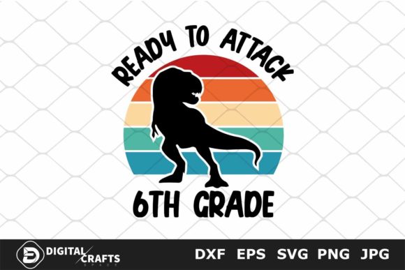 6th Grade School SVG: Graphics for Crafts & Blogs
