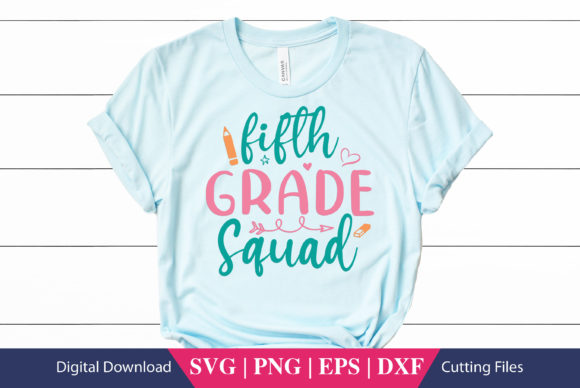 Fifth Grade Squad Graphics for Crafts