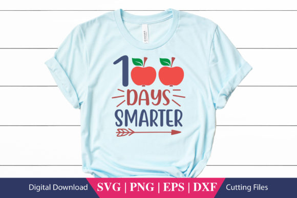 Graphics for Crafts: 100 Days Smarter School SVG