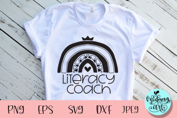 Literacy Coach SVG: Graphics for Crafts & Brands