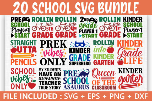 School Teacher SVG Bundle Vol 2: A Designer's Review