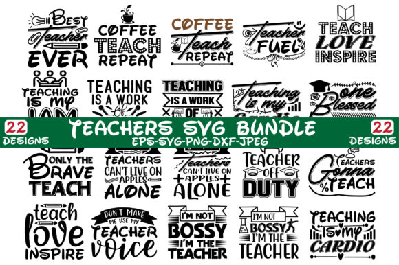 Teacher SVG Bundle: Elevate Graphics & Crafts