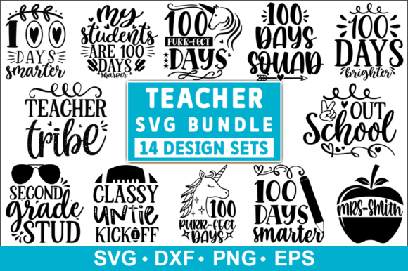 Teacher SVG Bundle: Graphics for Crafts & Brands
