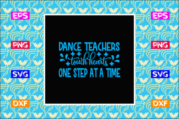 Teacher SVG Design: Dance Graphics for Crafts