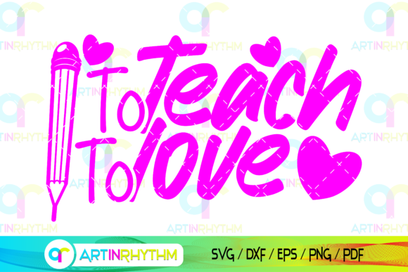 Teacher SVG for Crafts and Graphics Branding